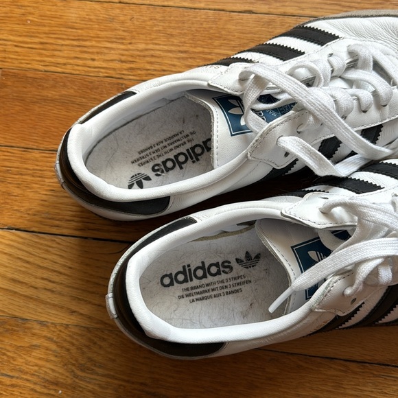 Adidas Samba White and Black Sneakers - Picture 5 of 6